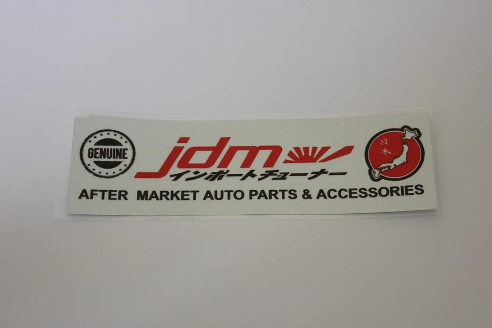 Genuine JDM Auto Market Auto Parts & Accessories Car Decal Sticker 200mm