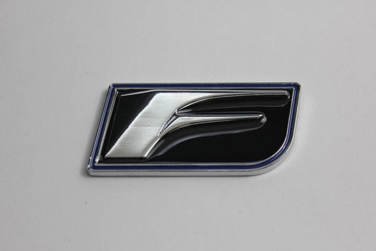 F Sport Emblem Chrome Silver for IS ES GS RC RX UX NX ED LC LS RZ LBX CT Hybrid