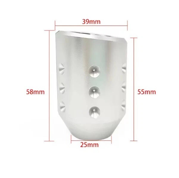NEW Style Aluminium Manual Gear Knob Shift for M12x1.25 M10x1.5 M10x1.25 M8x1.25
