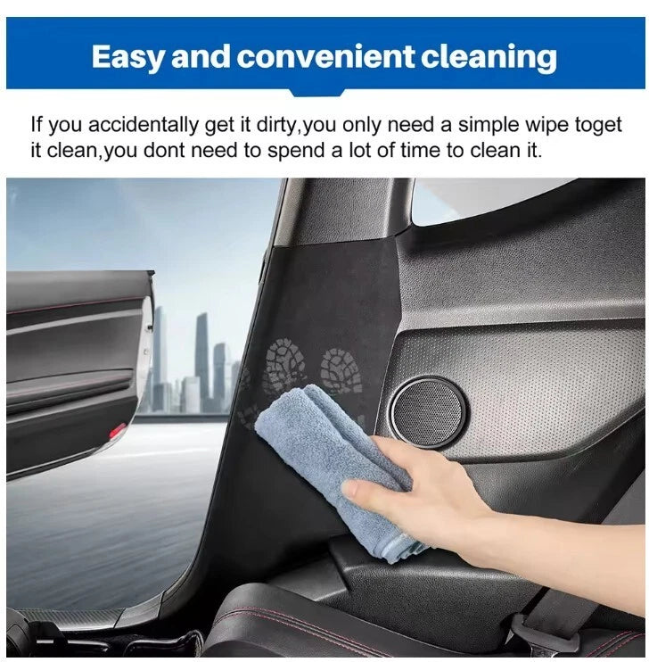 Suede B Pillar Cover Protection for Toyota GT86 Subaru BRZ 2016 - 2020 NEW