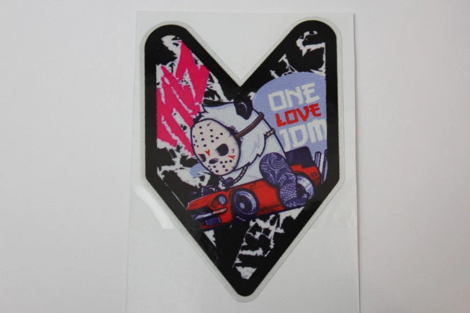One Love JDM Decal Sticker for Toyota Nissan Subaru Nissan Mitsubishi Mazda