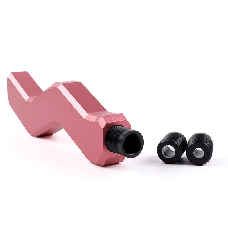 Z Squiggly Line Aluminium Ball Gear Shift Knob M12 M10 M8 Multi Colour Universal