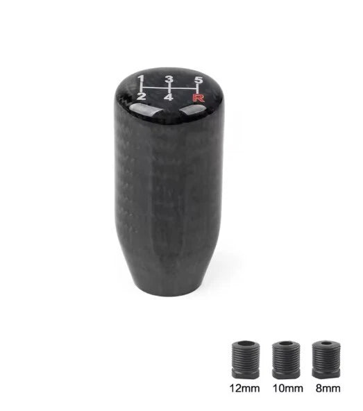 Genuine Carbon Fibre Gear Knob M81.25 M101.5 M101.25 M121.25 5 or 6 Speed NEW