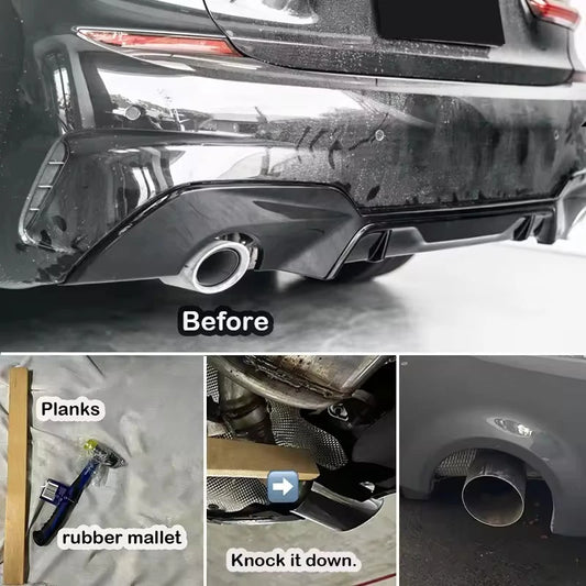 Carbon Titanium Burnt Exhaust Tip for BMW 3 Series G20 G21 320D 330i 320i NEW