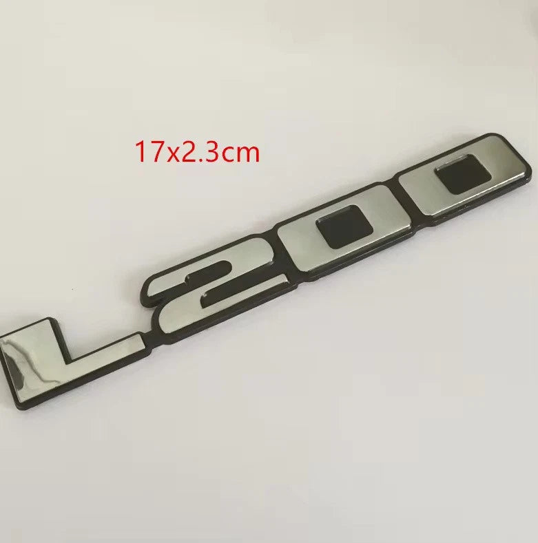 ABS 3D Adhesive Boot Badge Emblem Lancer Outlander Evolution Pajero NEW