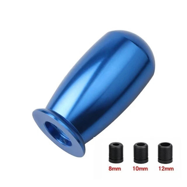Aluminium Plug Shape Gear Knob for M12 M10 M8 Universal Fitment NEW Sealed
