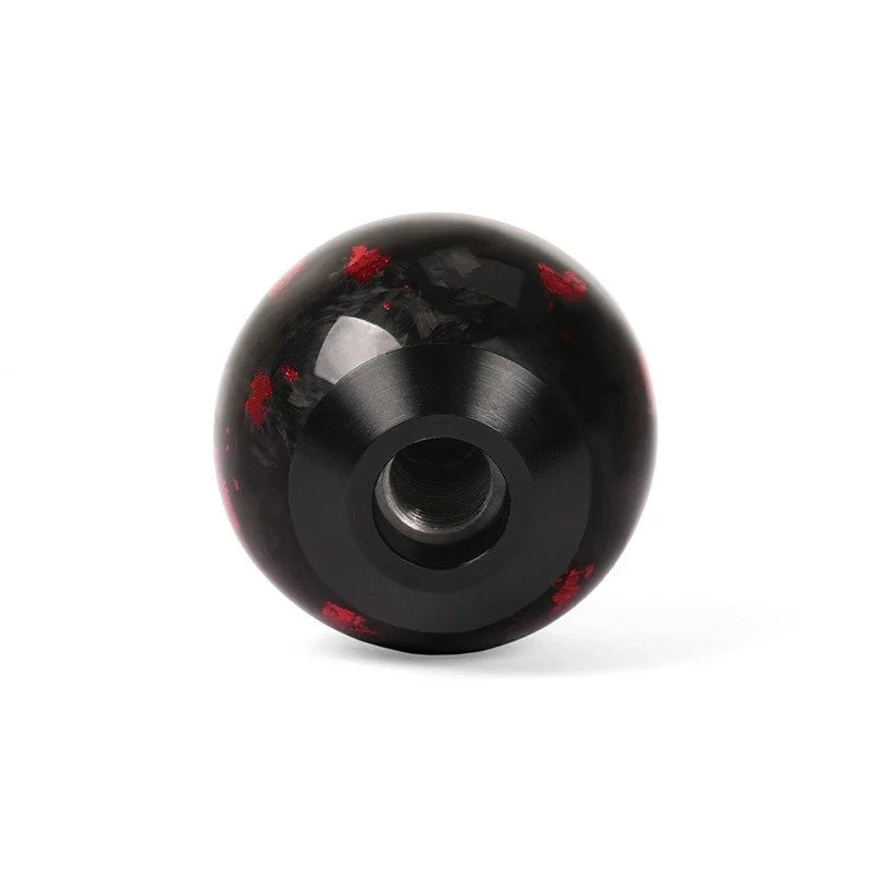Real Forged Carbon Ball Gear Shift Knob for M12x1.25 M10x1.5 M10x1.2 M8x1.25 NEW