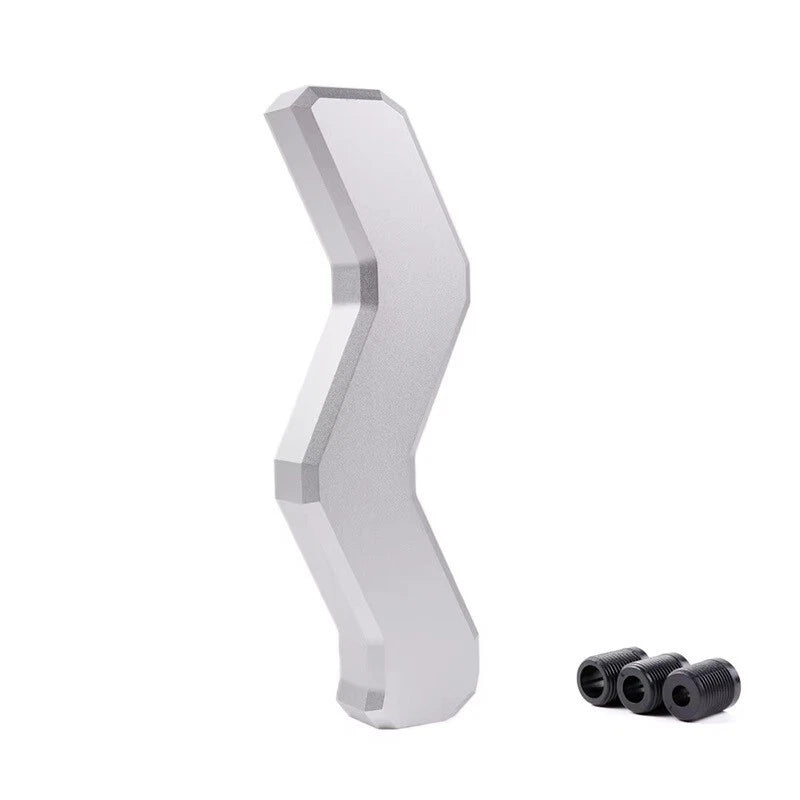 Z Squiggly Line Aluminium Ball Gear Shift Knob M12 M10 M8 Multi Colour Universal