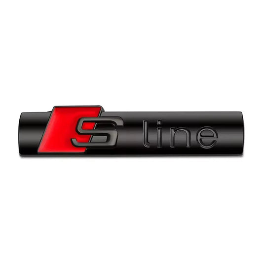 Front Grille S Line Emblem Badge Grill for A4 B6 B8 S1 S2 S3 S4 S5 S6 A1 A3 A6