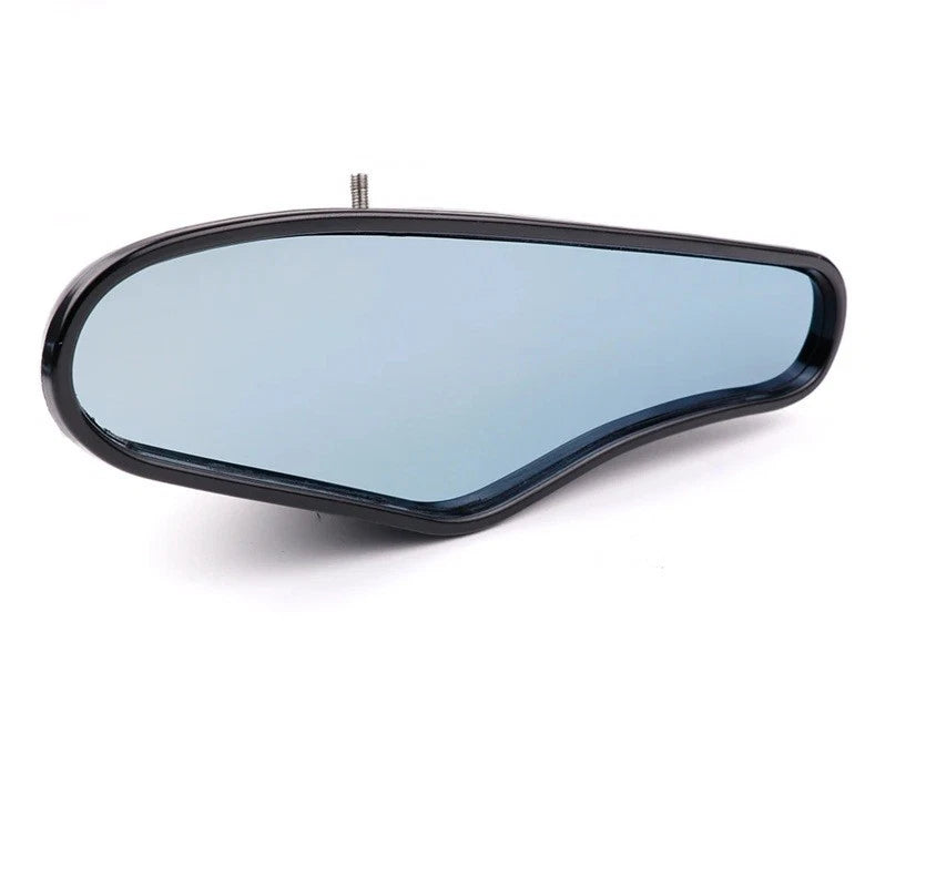 JDM Interior Rear View Mirror ABS Burnt Blue Print Universal Fitment NEW