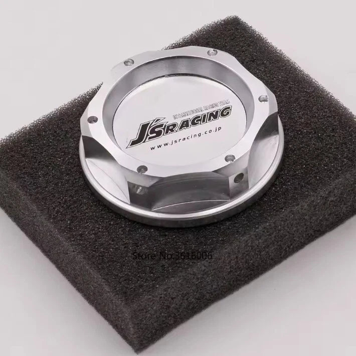 JS Racing CNC Aluminum Engine Oil Cap Tank Cover for Honda Civic Accord Jazz