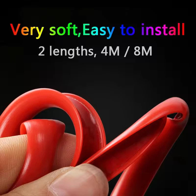 Universal 8 Meter Car Rim Protect Strip Wheel Edge & Tire Protection Guard
