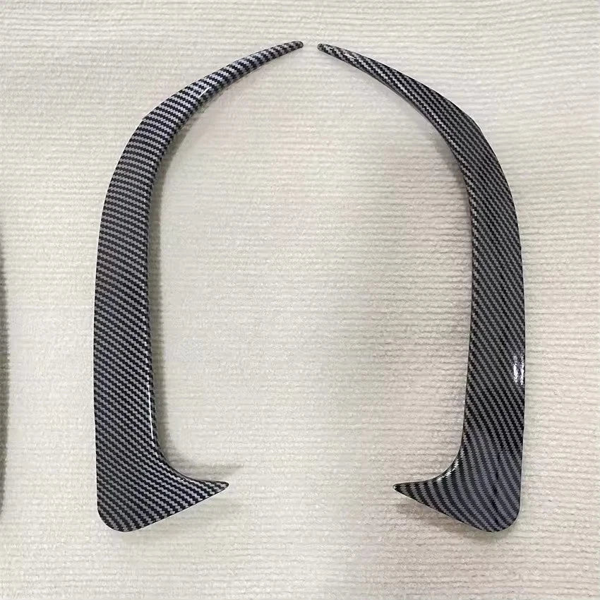 Rear Bumper Spoiler Canards Vent Cover Trim for Mercedes-Benz CLA W117 2013–2019