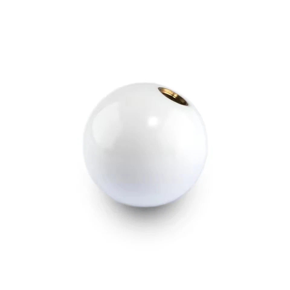 Pearl Gear Shift Knob Smooth Shifter M12x1.25 M10x1.5 M10x1.25 M8x1.25