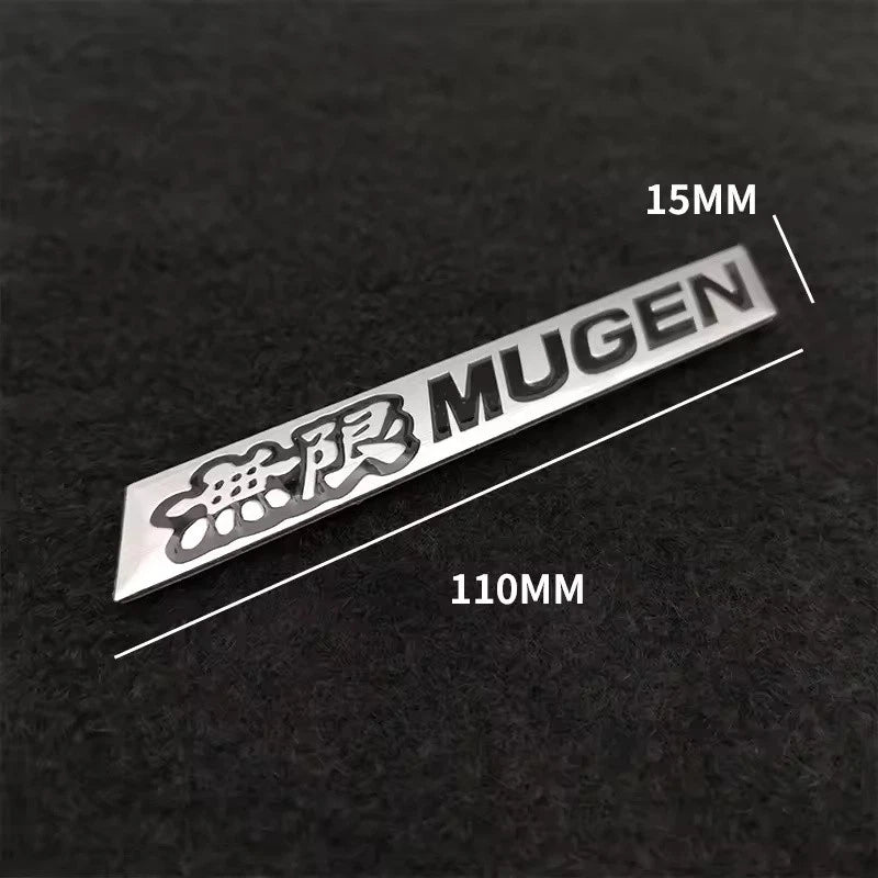Mugen Car Emblem Badge Sticker for Honda Civic, Accord, CRV, Jazz, and HRV