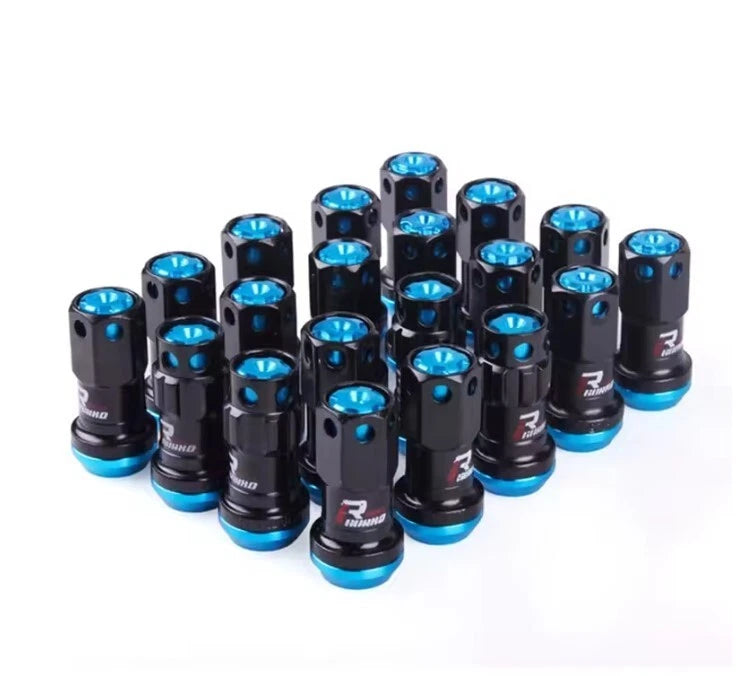 R40 Racing Heptagon Formula Steel Lock Lug Nuts M12x1.25 M12x1.5 20Pcs Set
