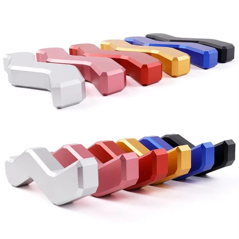 Z Squiggly Line Aluminium Ball Gear Shift Knob M12 M10 M8 Multi Colour Universal