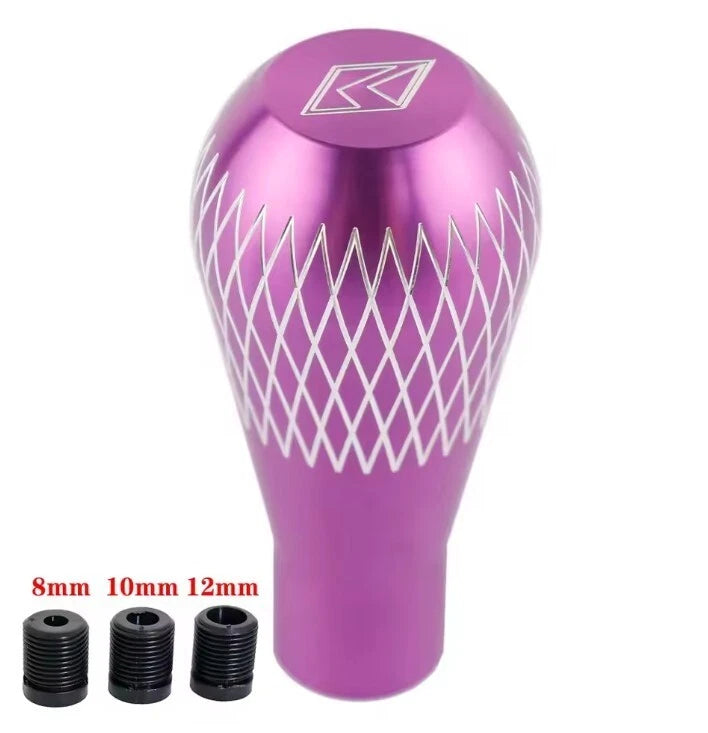 K Tune Aluminium JDM Design Gear Shift Knob M8x1.25 M10x1.25 M10x1.5 M12x1.25