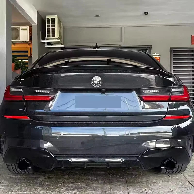 Carbon Titanium Burnt Exhaust Tip for BMW 3 Series G20 G21 320D 330i 320i NEW