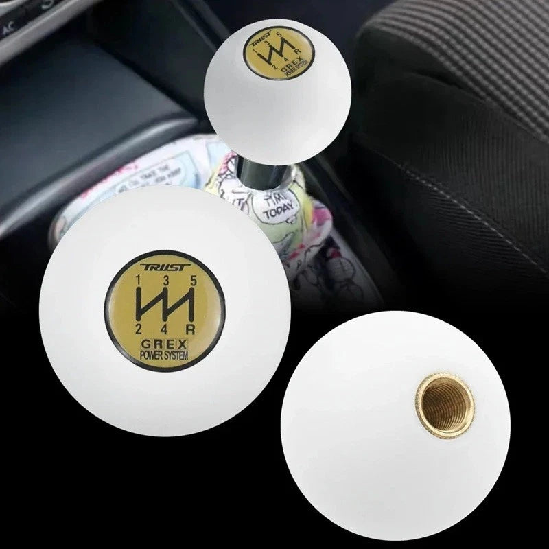 TRUST 5 Speed Ball Gear Knob M8x1.25, M10x1.25, M10x1.5 M12x1.25 NEW in Box