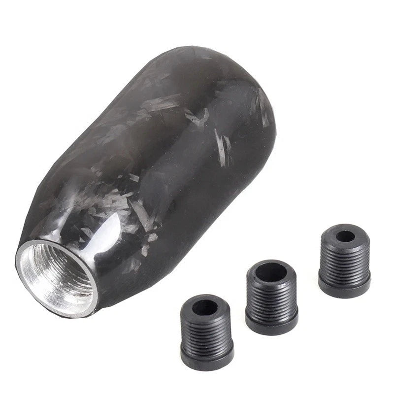 Real Forged Carbon Ball Gear Shift Knob for M12x1.25 M10x1.5 M10x1.2 M8x1.25 NEW