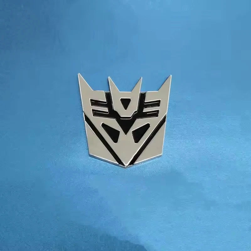 Transformers Autobots & Decepticons Boot Fender Badge Emblem Adhesive NEW