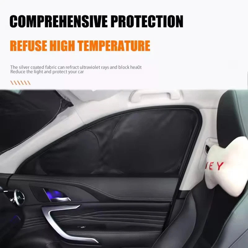 Tesla Shield Windshield Sunshade for Model 3/Y Full-Cover Front & Side Window