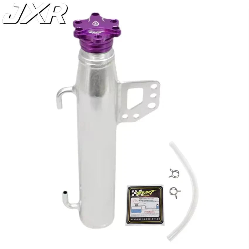 Aluminum Coolant Expansion Tank Universal Radiator Overflow Reservoir