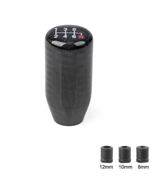 Genuine Carbon Fibre Gear Knob M81.25 M101.5 M101.25 M121.25 5 or 6 Speed NEW