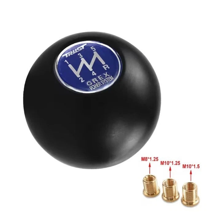 TRUST 5 Speed Ball Gear Knob M8x1.25, M10x1.25, M10x1.5 M12x1.25 NEW in Box