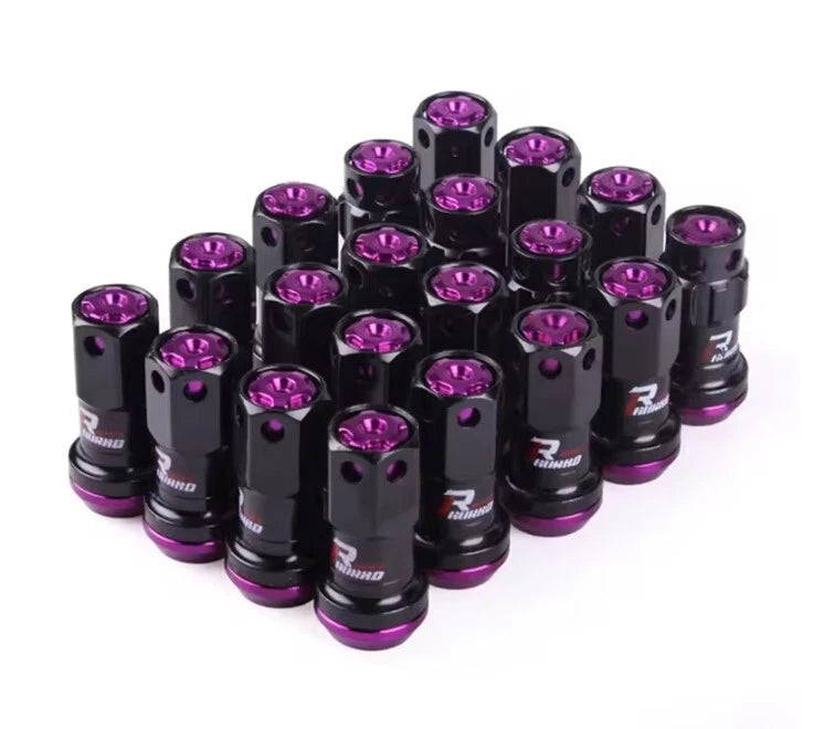 R40 Racing Heptagon Formula Steel Lock Lug Nuts M12x1.25 M12x1.5 20Pcs Set