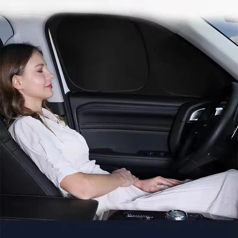 Tesla Shield Windshield Sunshade for Model 3/Y Full-Cover Front & Side Window