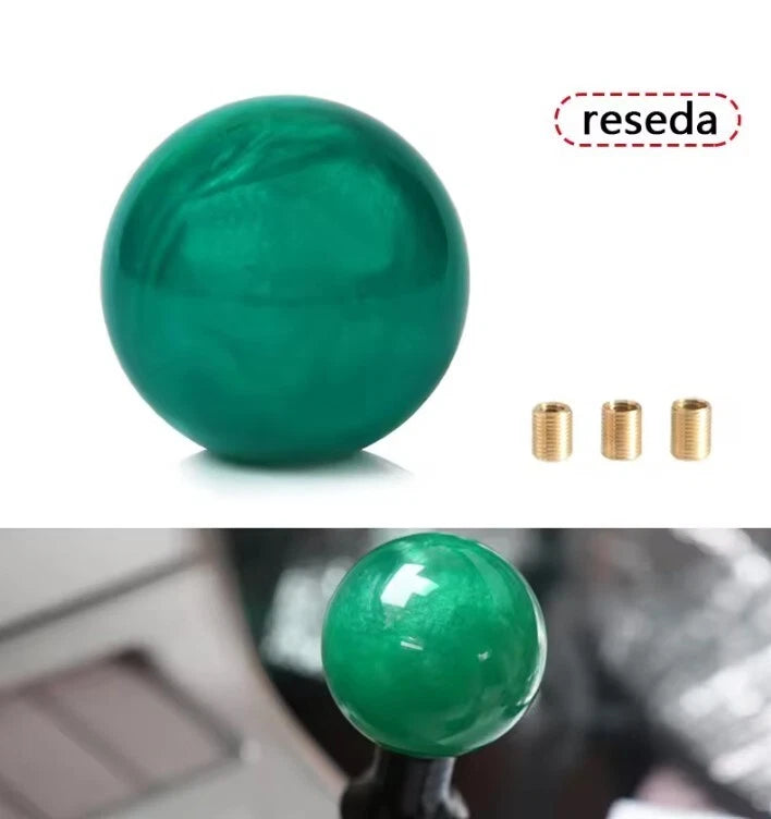 Pearl Marble Design Gear Shift Knob M12x1.25 M8x1.25 M10x1.25 M10x1.5 Universal