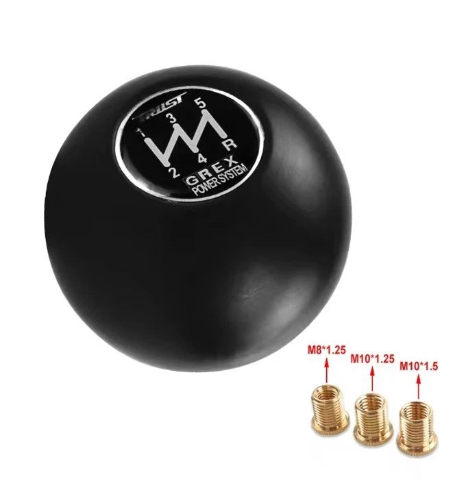 TRUST 5 Speed Ball Gear Knob M8x1.25, M10x1.25, M10x1.5 M12x1.25 NEW in Box