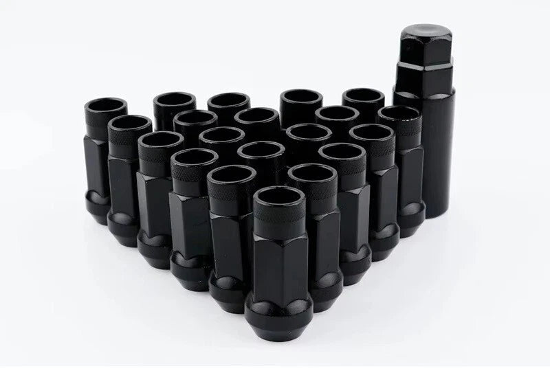 Muteki SR48 Steel Extended Open Racing Lock Lug Nuts M12x1.25 M12x1.5 20Pcs Set