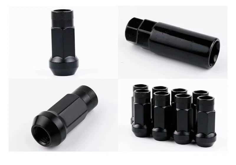 Muteki SR48 Steel Extended Open Racing Lock Lug Nuts M12x1.25 M12x1.5 20Pcs Set