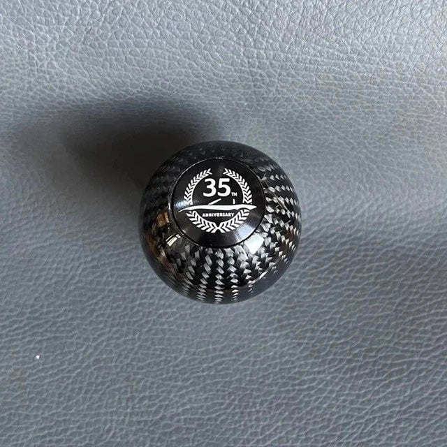 Real Forged Carbon Ball Gear Shift Knob for M12x1.25 M10x1.5 M10x1.2 M8x1.25 NEW