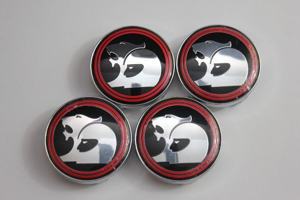 4 x HSV Wheel Centre Cap Set 60mm / 55mm for Holden Commodore Astra Monaro