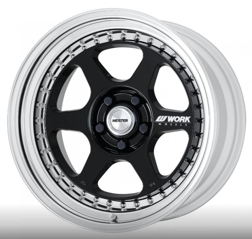 4 x Work Wheels Meister Wheel Decal Sticker White for CR01 S1 I1 M1 S1HC Xstrap