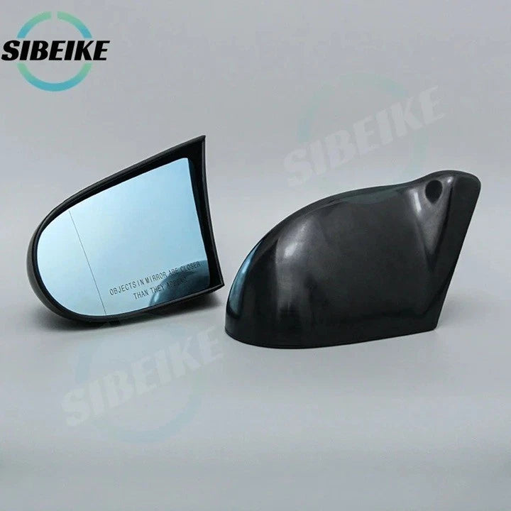 2 Pc Spoon Style Side Mirror for Honda CIVIC EG 4 Door 1996 - 2000 Carbon Black