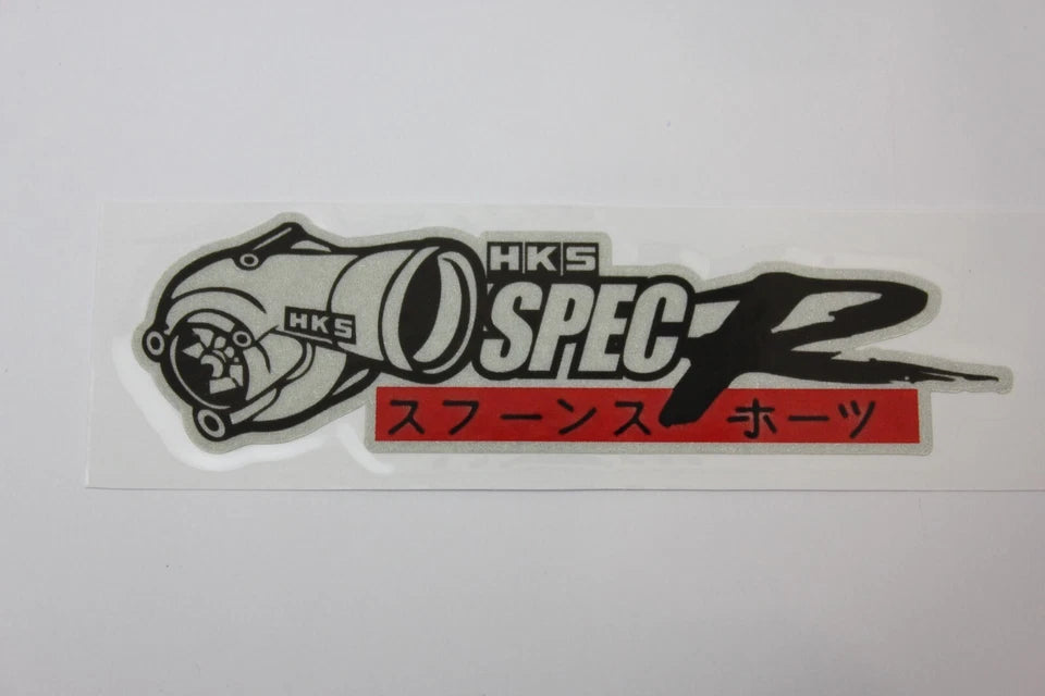 HKS Spec R Turbo Decal Sticker for Toyota Nissan Subaru Nissan Mitsubishi Mazda