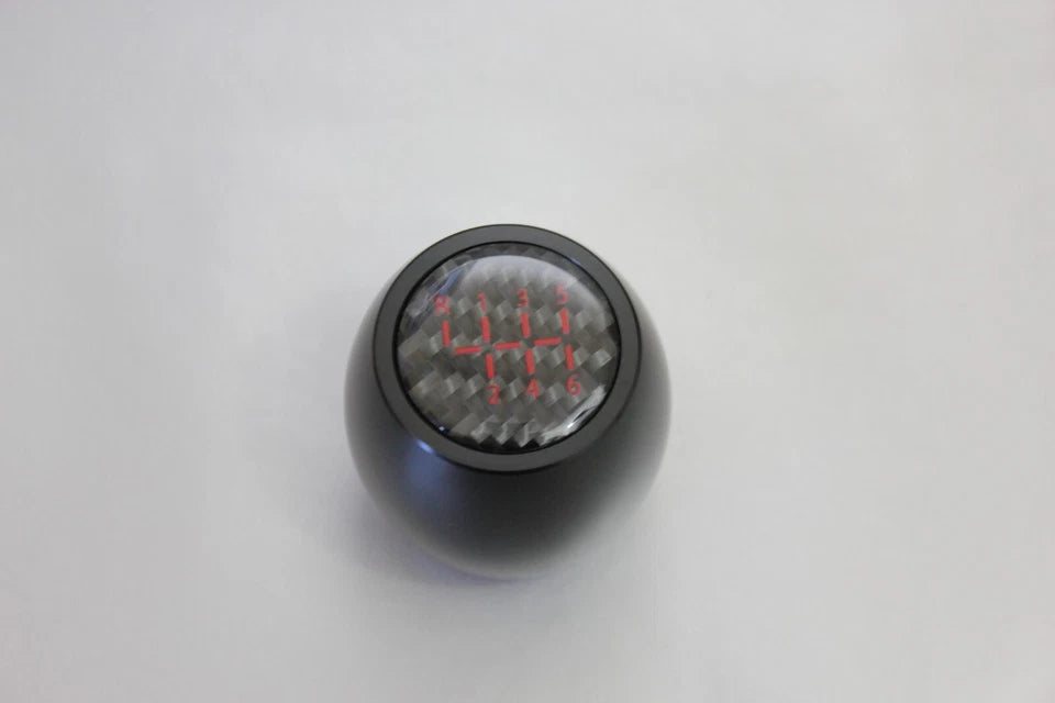 RS Aluminium Gear Knob Black M12x1.25 fits Toyota 86 Supra Subaru WRX Forester