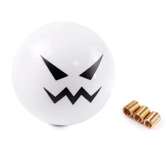 Evil Smile Halloween Monster Resin Gear Knob M8x1.25, M10x1.25, M10x1.5 M12x1.25
