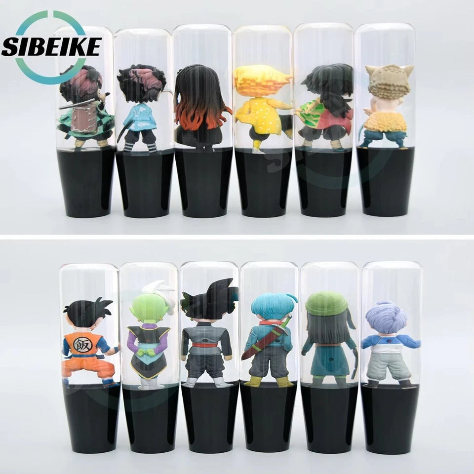 JDM ANIME Manga Figures Acrylic Gear Knob M8x1.25, M10x1.25, M10x1.5 Universal