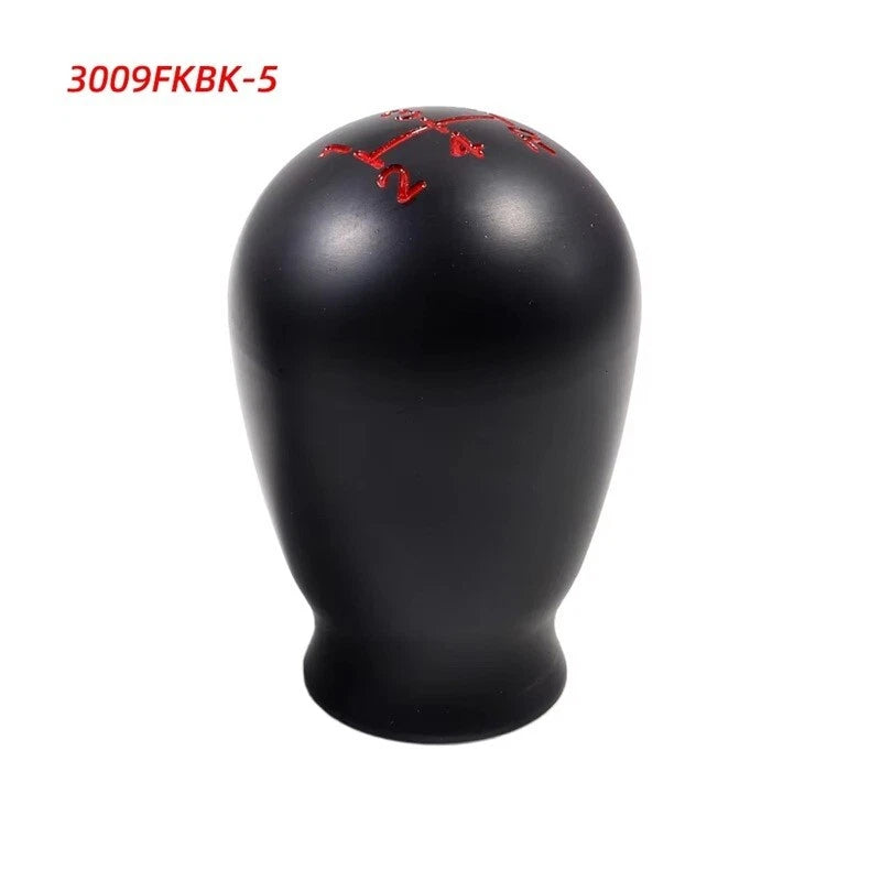 Black 5 / 6 Speed Aluminium Ball Gear Shift Knob for Honda Civic Jazz Accord