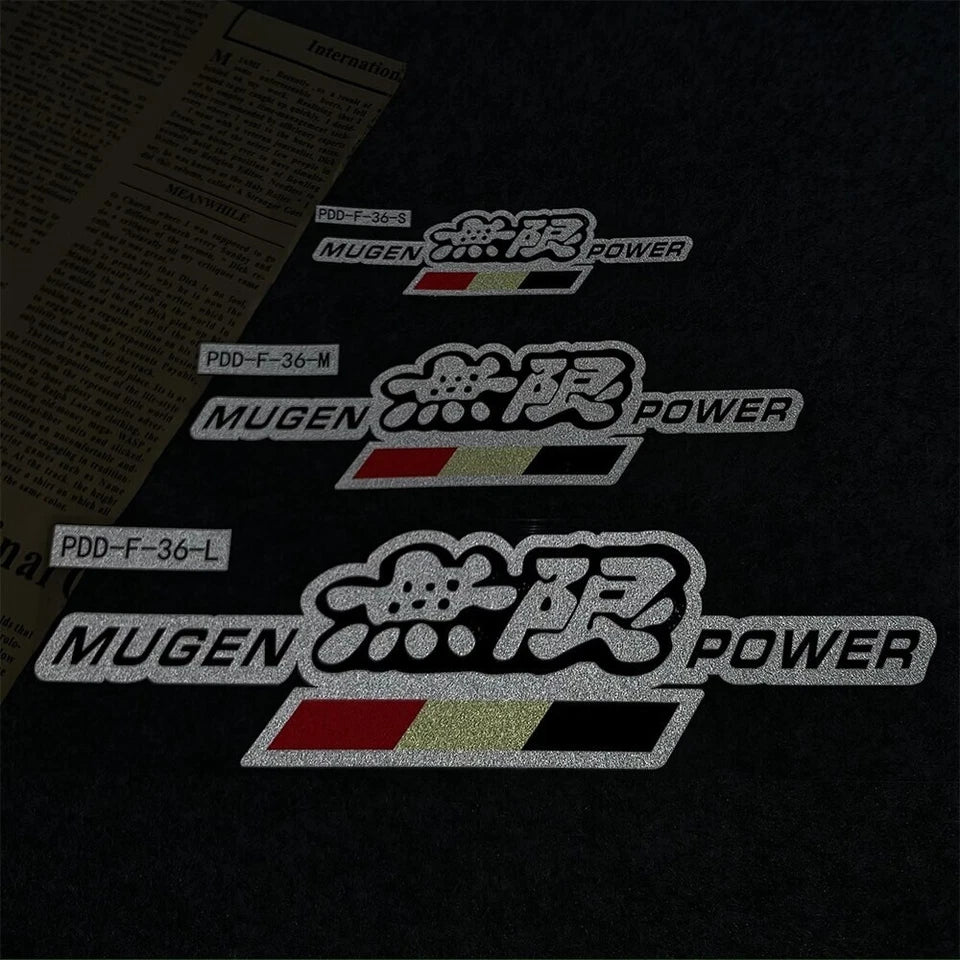 Mugen Power Medium Decal Sticker for Honda Integra Civic Accord S2000 Odyssey