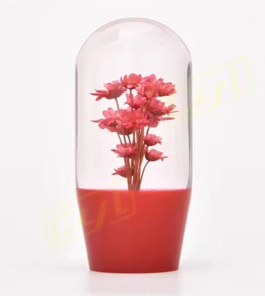 JDM Flower Acrylic Gear Knob M8x1.25, M10x1.25, M10x1.5 Universal Fitment NEW
