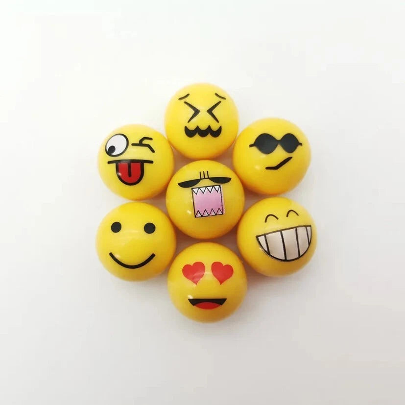 Smiley Face Emoji Wheel Stem Valve Cap JDM Universal for Tesla Hyundai KIA Jeep