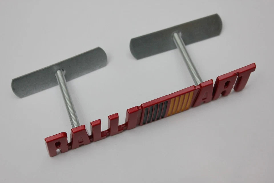Ralliart Grille Badge Red Emblem for Mitsubishi Lancer EVO Colt Magna GTO FTO
