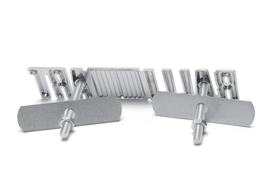 Ralliart Grill Badge Chrome Silver Emblem for Mitsubishi Lancer EVO Colt Magna
